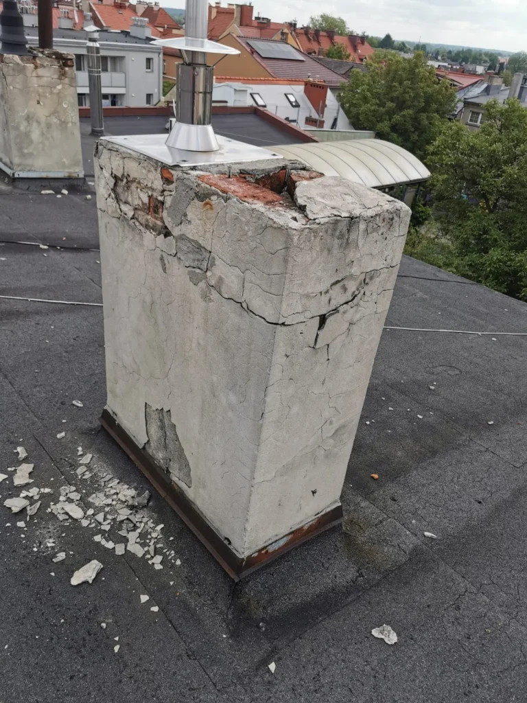Remont dachu płaskiego, Żory — prace dekarskie