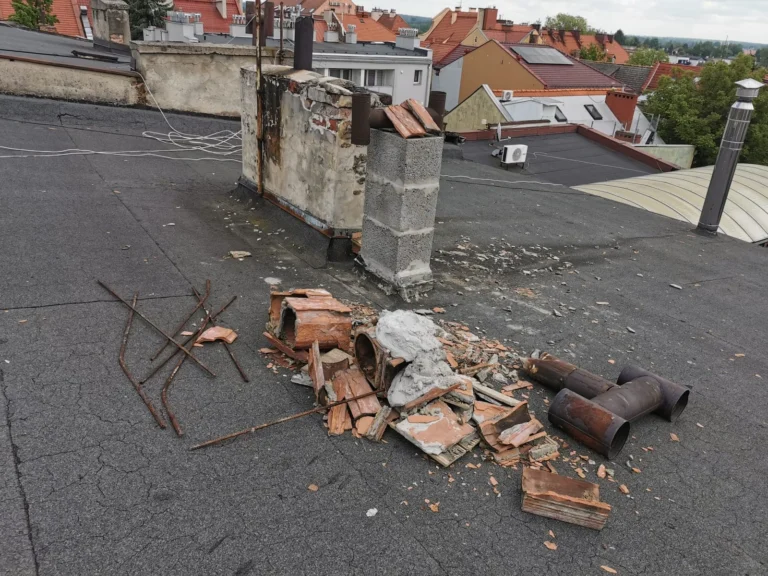 Remont dachu płaskiego, Żory — prace dekarskie