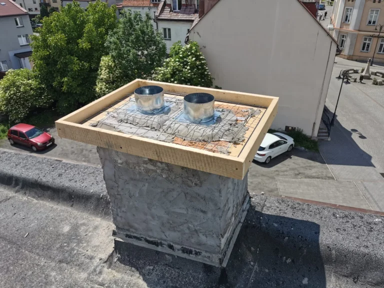 Remont dachu płaskiego, Żory — prace dekarskie