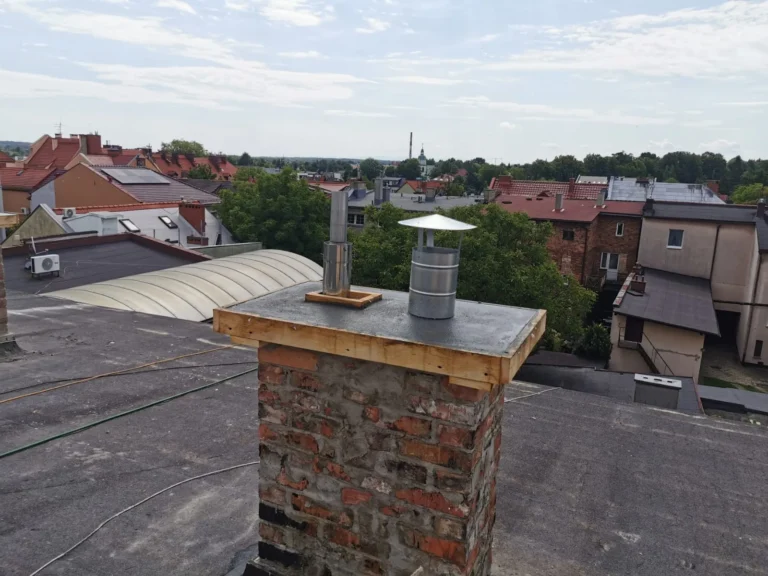Remont dachu płaskiego, Żory — prace dekarskie