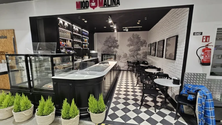 Kawiarnia w galerii handlowej, Bielsko-Biała — lokal usługowy