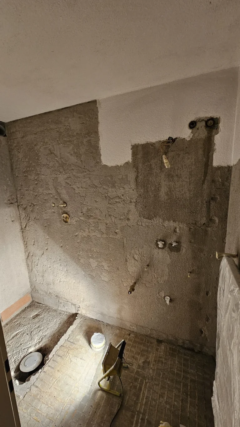 Łazienka w apartamencie, Szwajcaria — remont łazienki